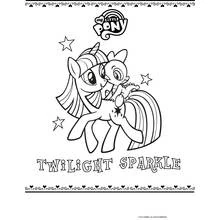 Dessin à colorier: Petit Poney (Dessins animés et séries animées) #42217 - Coloriages à Imprimer Gratuits