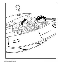 Dessin à colorier: Petits Einstein (Dessins animés et séries animées) #45716 - Coloriages à Imprimer Gratuits