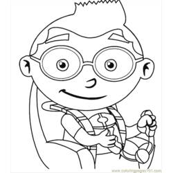 Dessin à colorier: Petits Einstein (Dessins animés et séries animées) #45771 - Coloriages à Imprimer Gratuits