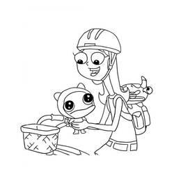 Dessin à colorier: Phinéas et Ferb (Dessins animés et séries animées) #207706 - Coloriages à Imprimer Gratuits
