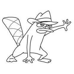 Dessin à colorier: Phinéas et Ferb (Dessins animés et séries animées) #207709 - Coloriages à Imprimer Gratuits