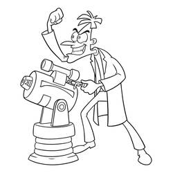Dessin à colorier: Phinéas et Ferb (Dessins animés et séries animées) #207722 - Coloriages à Imprimer Gratuits