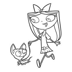 Dessin à colorier: Phinéas et Ferb (Dessins animés et séries animées) #207724 - Coloriages à Imprimer Gratuits