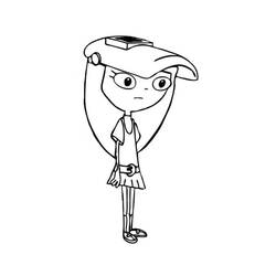 Dessin à colorier: Phinéas et Ferb (Dessins animés et séries animées) #207725 - Coloriages à Imprimer Gratuits