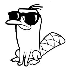 Dessin à colorier: Phinéas et Ferb (Dessins animés et séries animées) #207731 - Coloriages à Imprimer Gratuits