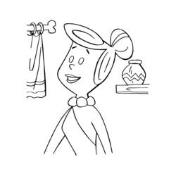 Dessin à colorier: Pierrafeu (Dessins animés et séries animées) #29531 - Coloriages à Imprimer Gratuits
