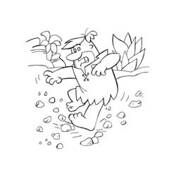 Dessin à colorier: Pierrafeu (Dessins animés et séries animées) #29547 - Coloriages à Imprimer Gratuits
