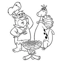 Coloriage Pierrafeu (Dessins animés et séries animées) #29563 à imprimer et colorier