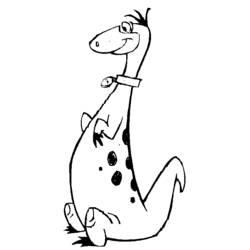 Dessin à colorier: Pierrafeu (Dessins animés et séries animées) #29593 - Coloriages à Imprimer Gratuits