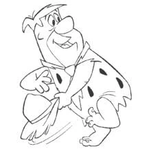 Dessins à colorier: Pierrafeu - Coloriages à Imprimer Gratuits