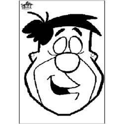 Dessin à colorier: Pierrafeu (Dessins animés et séries animées) #29601 - Coloriages à Imprimer Gratuits
