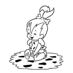Dessin à colorier: Pierrafeu (Dessins animés et séries animées) #29640 - Coloriages à Imprimer Gratuits