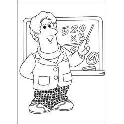 Coloriage Pierre le facteur (Dessins animés et séries animées) #206764 à imprimer et colorier