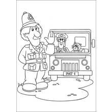 Dessin à colorier: Pierre le facteur (Dessins animés et séries animées) #49487 - Coloriages à Imprimer Gratuits