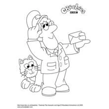 Dessin à colorier: Pierre le facteur (Dessins animés et séries animées) #49508 - Coloriages à Imprimer Gratuits