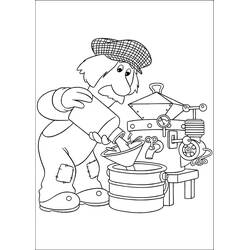 Dessin à colorier: Pierre le facteur (Dessins animés et séries animées) #49619 - Coloriages à Imprimer Gratuits