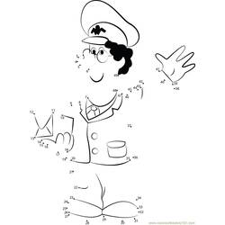 Dessin à colorier: Pierre le facteur (Dessins animés et séries animées) #49652 - Coloriages à Imprimer Gratuits