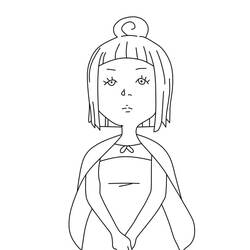 Dessin à colorier: Princesse Dragon (Dessins animés et séries animées) #210920 - Coloriages à Imprimer Gratuits