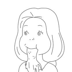 Dessin à colorier: Princesse Dragon (Dessins animés et séries animées) #210922 - Coloriages à Imprimer Gratuits