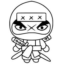Dessin à colorier: Pucca (Dessins animés et séries animées) #186604 - Coloriages à Imprimer Gratuits