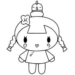 Dessin à colorier: Pucca (Dessins animés et séries animées) #186605 - Coloriages à Imprimer Gratuits