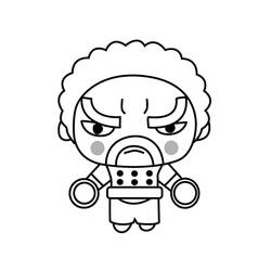Dessin à colorier: Pucca (Dessins animés et séries animées) #186619 - Coloriages à Imprimer Gratuits