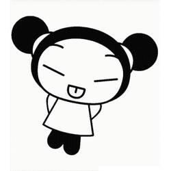 Dessin à colorier: Pucca (Dessins animés et séries animées) #186620 - Coloriages à Imprimer Gratuits