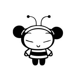 Dessin à colorier: Pucca (Dessins animés et séries animées) #186626 - Coloriages à Imprimer Gratuits