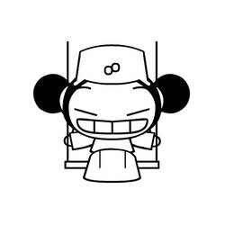 Dessin à colorier: Pucca (Dessins animés et séries animées) #186627 - Coloriages à Imprimer Gratuits
