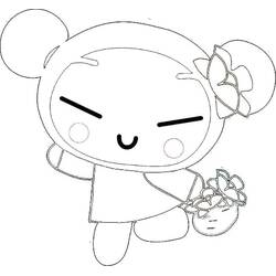 Dessin à colorier: Pucca (Dessins animés et séries animées) #186628 - Coloriages à Imprimer Gratuits