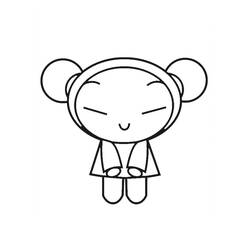 Dessin à colorier: Pucca (Dessins animés et séries animées) #186632 - Coloriages à Imprimer Gratuits
