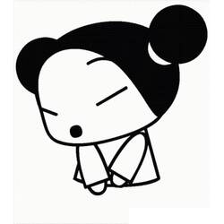 Dessin à colorier: Pucca (Dessins animés et séries animées) #186633 - Coloriages à Imprimer Gratuits