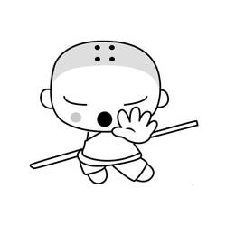 Dessin à colorier: Pucca (Dessins animés et séries animées) #186634 - Coloriages à Imprimer Gratuits