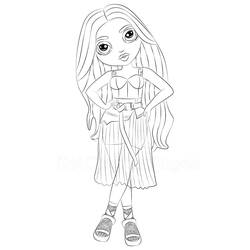 Dessin à colorier: Rainbow High (Dessins animés et séries animées) #201056 - Coloriages à Imprimer Gratuits