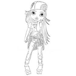 Dessin à colorier: Rainbow High (Dessins animés et séries animées) #201064 - Coloriages à Imprimer Gratuits