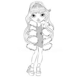 Dessin à colorier: Rainbow High (Dessins animés et séries animées) #201069 - Coloriages à Imprimer Gratuits