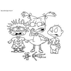 Dessin à colorier: Razmoket (Dessins animés et séries animées) #52695 - Coloriages à Imprimer Gratuits