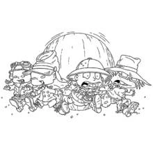 Coloriage Razmoket (Dessins animés et séries animées) #52696 à imprimer et colorier