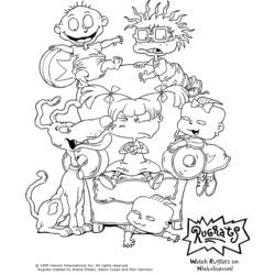 Dessin à colorier: Razmoket (Dessins animés et séries animées) #52727 - Coloriages à Imprimer Gratuits
