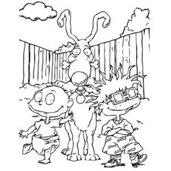 Dessin à colorier: Razmoket (Dessins animés et séries animées) #52749 - Coloriages à Imprimer Gratuits