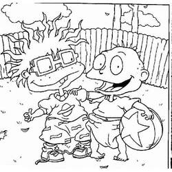 Dessin à colorier: Razmoket (Dessins animés et séries animées) #52784 - Coloriages à Imprimer Gratuits
