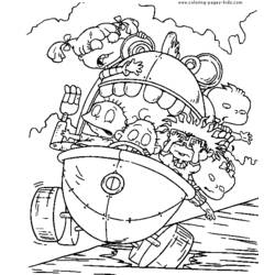 Dessin à colorier: Razmoket (Dessins animés et séries animées) #52786 - Coloriages à Imprimer Gratuits