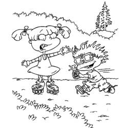 Dessin à colorier: Razmoket (Dessins animés et séries animées) #52790 - Coloriages à Imprimer Gratuits