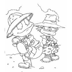 Dessin à colorier: Razmoket (Dessins animés et séries animées) #52830 - Coloriages à Imprimer Gratuits