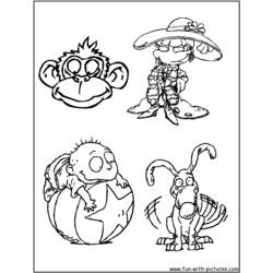 Dessin à colorier: Razmoket (Dessins animés et séries animées) #52877 - Coloriages à Imprimer Gratuits
