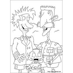 Dessin à colorier: Razmoket (Dessins animés et séries animées) #52933 - Coloriages à Imprimer Gratuits