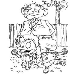 Dessin à colorier: Razmoket (Dessins animés et séries animées) #52961 - Coloriages à Imprimer Gratuits