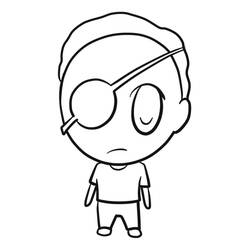 Dessin à colorier: Rick et Morty (Dessins animés et séries animées) #208201 - Coloriages à Imprimer Gratuits