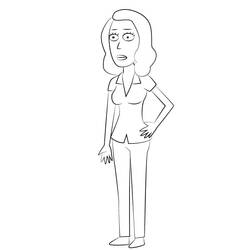 Dessin à colorier: Rick et Morty (Dessins animés et séries animées) #208203 - Coloriages à Imprimer Gratuits