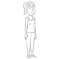 Dessin à colorier: Rick et Morty (Dessins animés et séries animées) #208208 - Coloriages à Imprimer Gratuits
